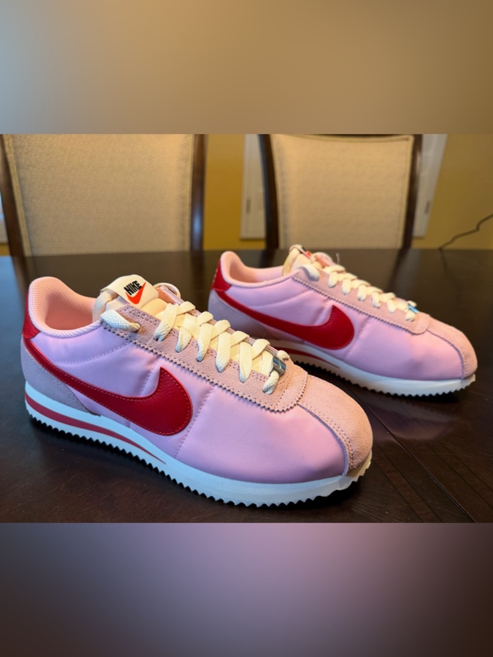 New Nike Cortez Pink Sneaker Shoes Size US 8.5
